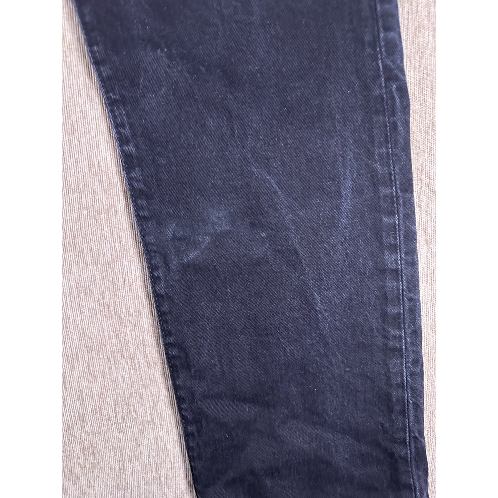 Levis 501 Original Fit Mens Black Straight Leg Button Fly Denim Jeans 36x30 - Picture 3 of 9